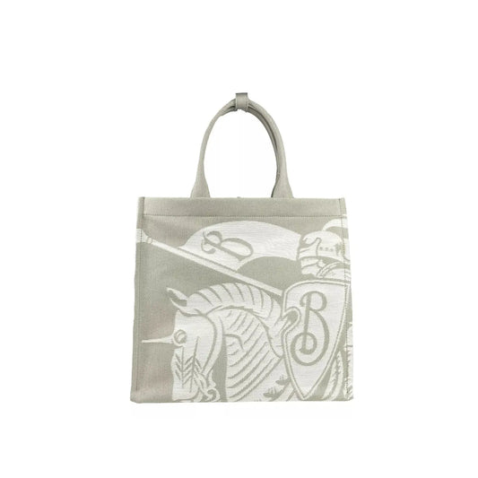 Burberry EKD Canvas Tote Bag With Coin Pouch Beige 70747