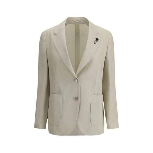 Lardini Linen Blazer LA-P5MAUDEESIF64404150-IT42 | L