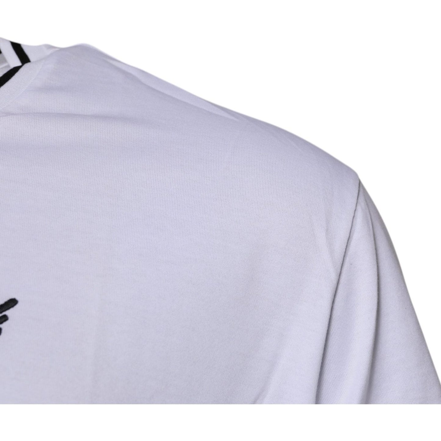 Dolce & Gabbana White Sacred Heart Short Sleeve T-shirt TSH90018-56