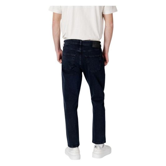 Calvin Klein Jeans Blue Cotton Relaxed Fit Jean CA-16498600348-W29