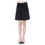 BYBLOS Black Polyester Skirt BY-1021-IT44