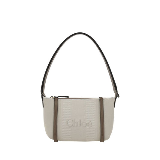 Chloé Beige Cotton Shoulder Bag