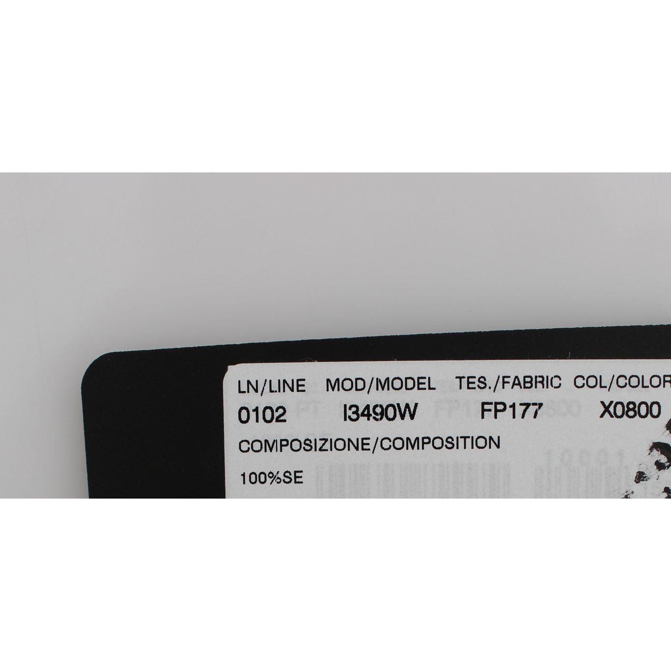 多色花卉真丝七分裤