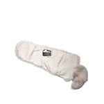 Dolce & Gabbana White Fox Fur Neck Wrap Warmer Winter Scarf MS7122