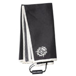 Dolce & Gabbana Black Crown Logo Square Handkerchief Scarf MS7294