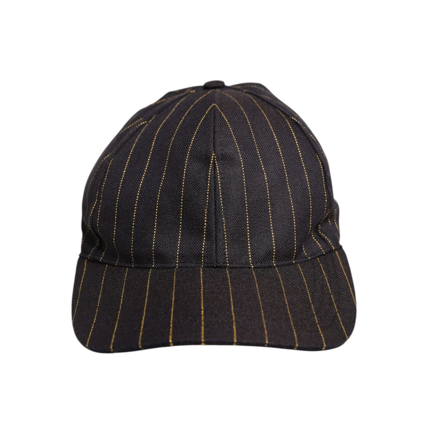 Dolce & Gabbana Brown Stripes Cotton 6 Panels Baseball Cap
