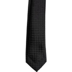 Dolce & Gabbana Black Circles Silk Adjustable Necktie Tie KRA3440