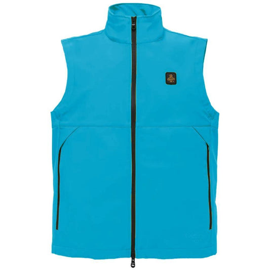 Refrigiwear Light Blue Polyester Men Vest