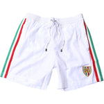 Dolce & Gabbana White Stripes Beachwear Shorts 2 Pc Swimwear BIK1898-4