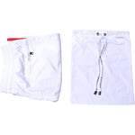 Dolce & Gabbana White Stripes Beachwear Shorts 2 Pc Swimwear BIK1898-4