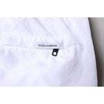Dolce & Gabbana White Stripes Beachwear Shorts 2Pc Swimwear BIK1904-4