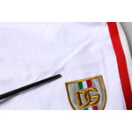 Dolce & Gabbana White Stripes Beachwear Shorts 2Pc Swimwear BIK1904-4