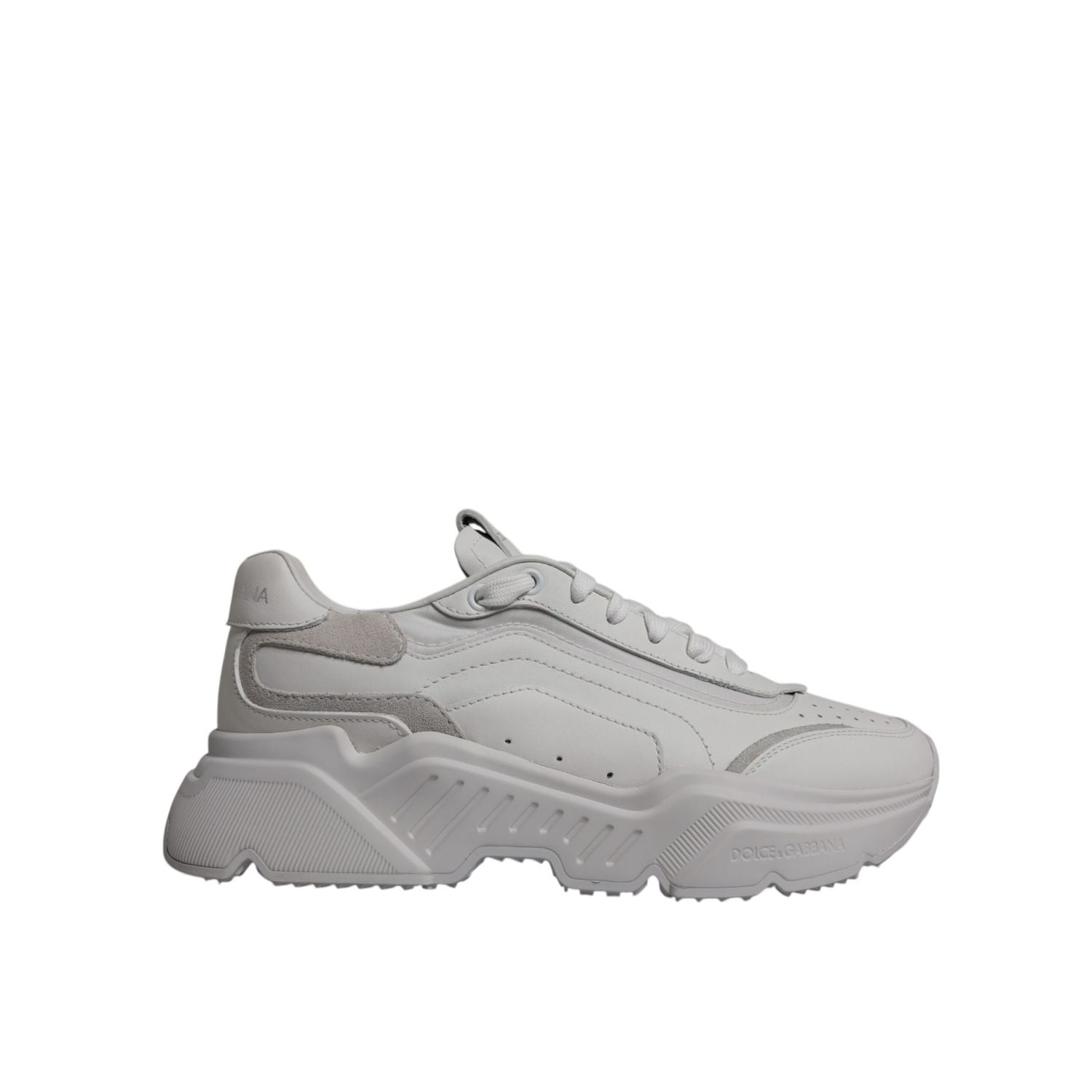 Dolce & Gabbana White Daymaster Low Top Sneakers Shoes