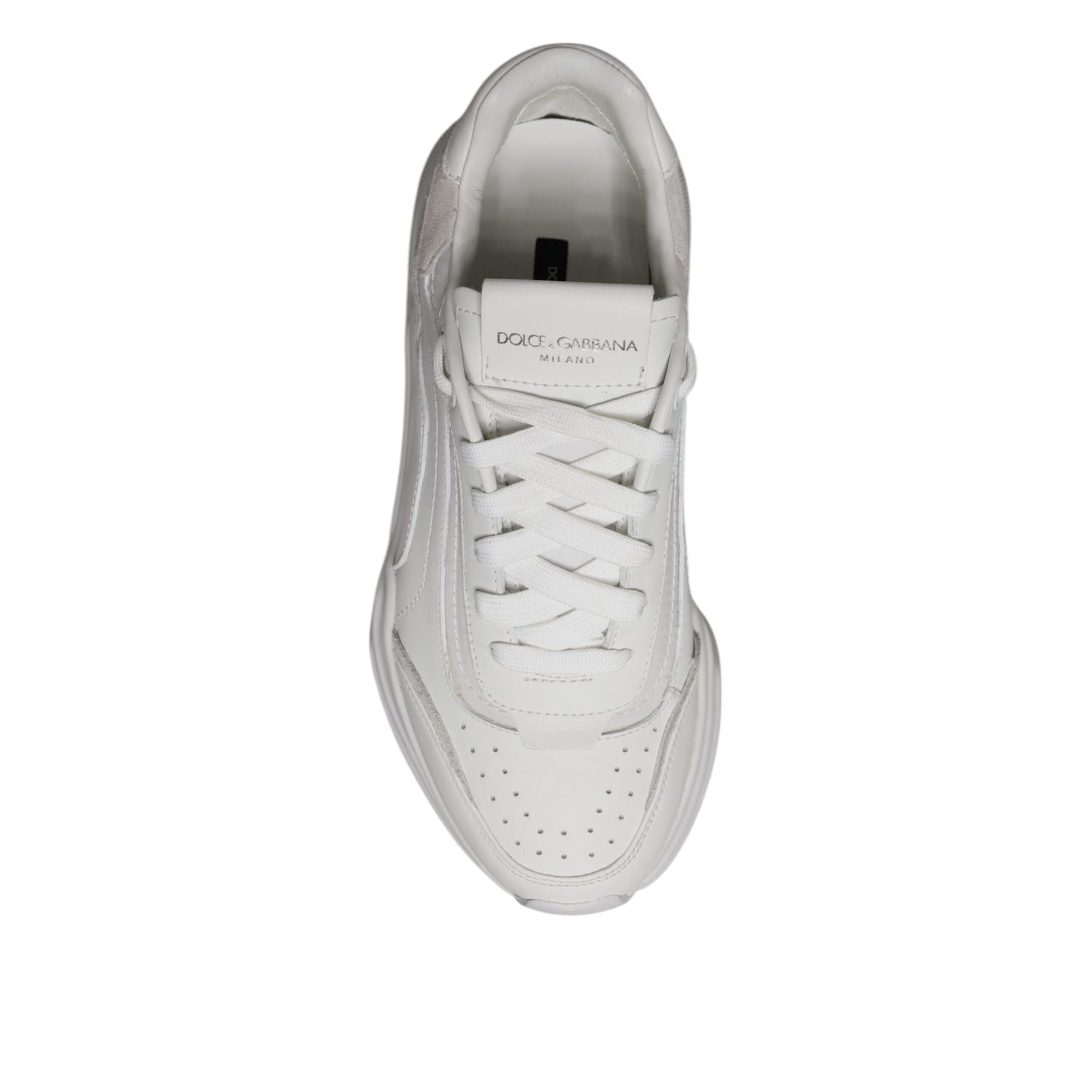 Dolce & Gabbana White Daymaster Low Top Sneakers Shoes