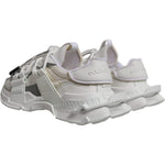 Dolce & Gabbana White Nylon Low Top Space Men Sneakers Shoes MV7188-39