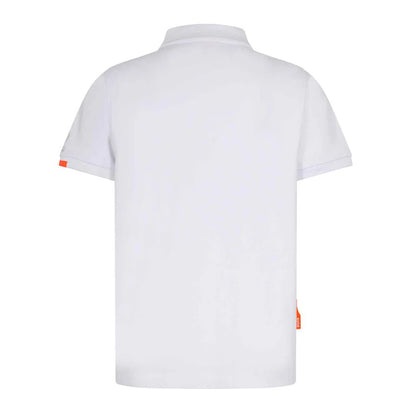 Suns White Cotton Polo Shirt