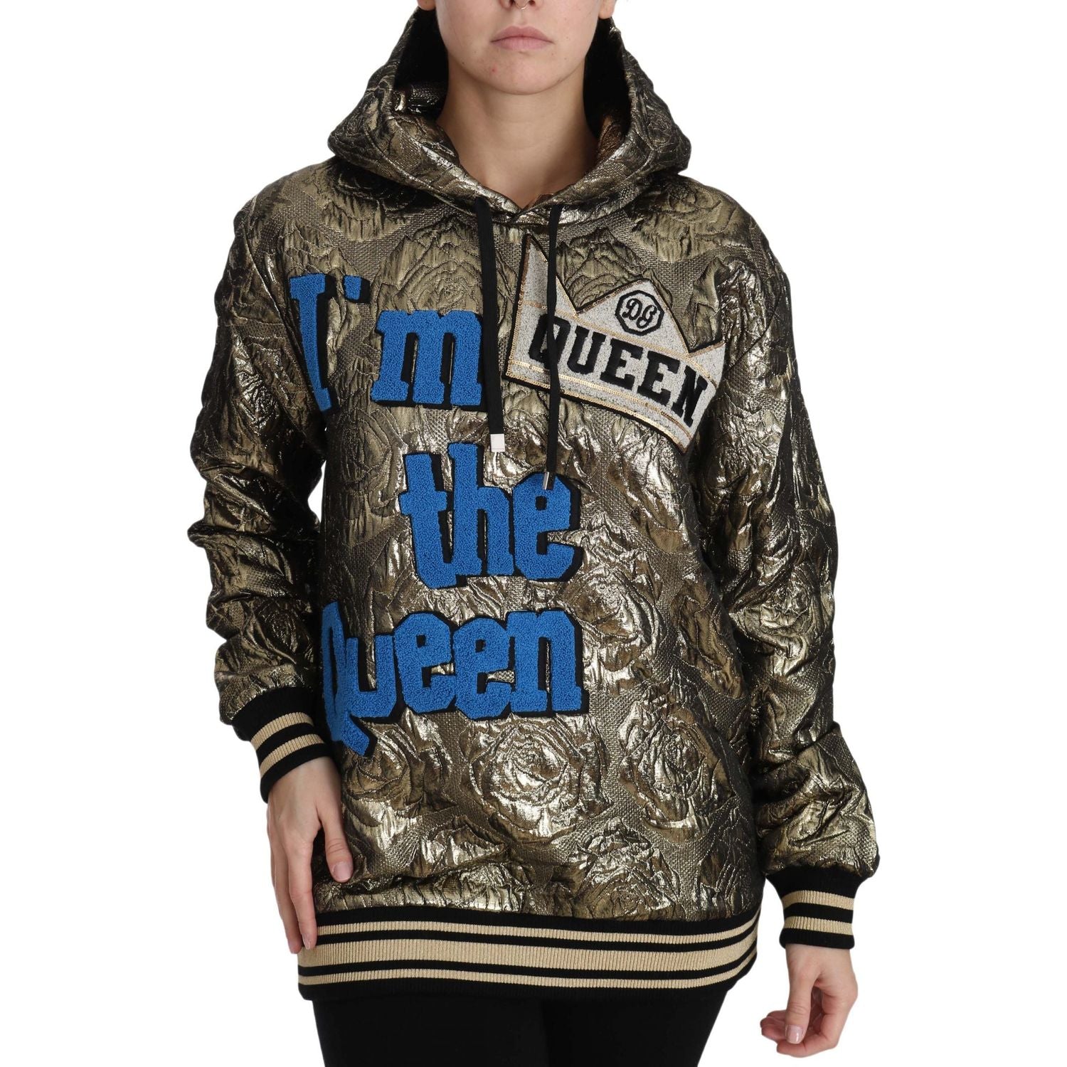 سويت شيرت متعدد الألوان من Dolce &amp; Gabbana Im The Queen