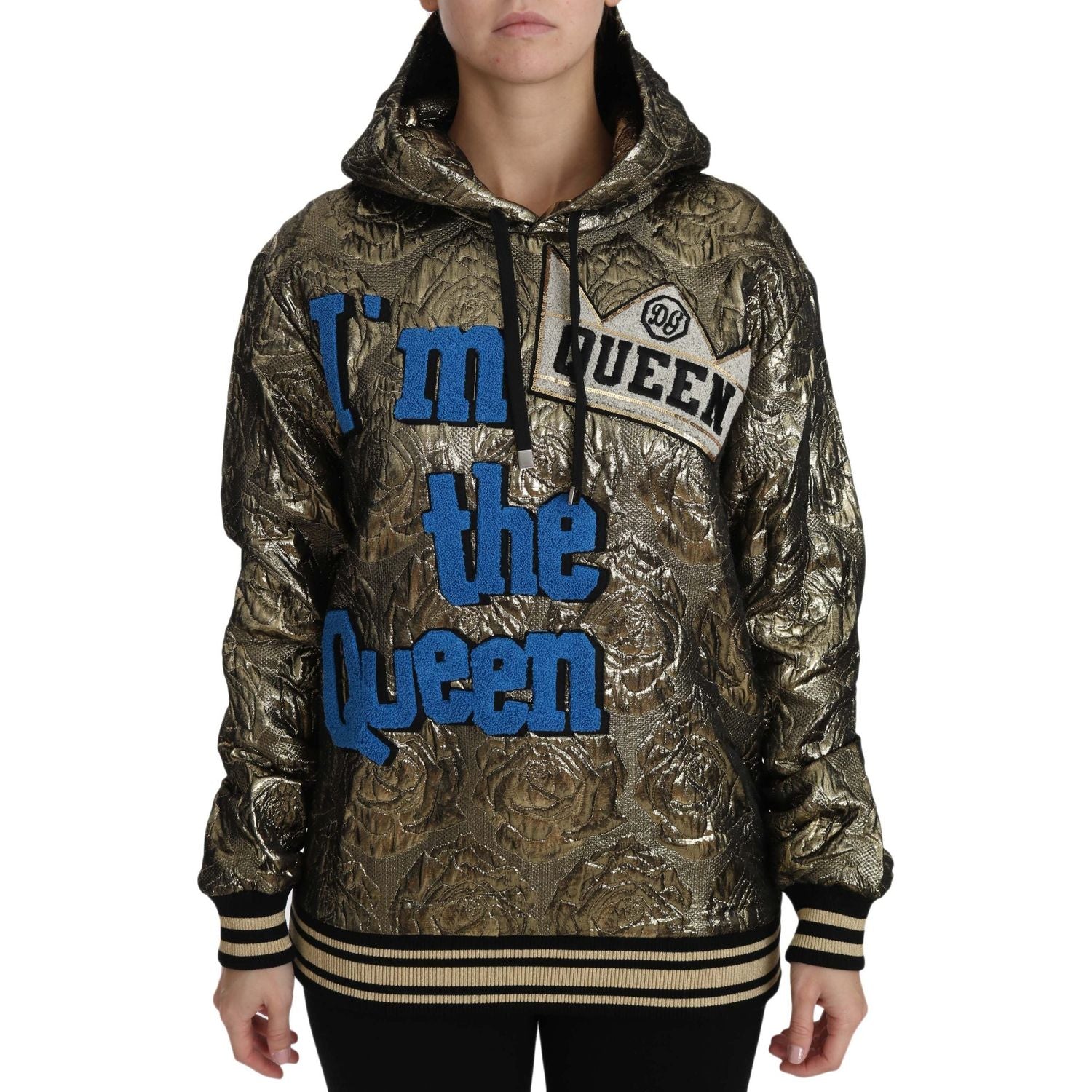سويت شيرت متعدد الألوان من Dolce &amp; Gabbana Im The Queen
