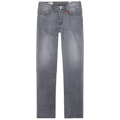 Tramarossa Gray Cotton Men Jeans