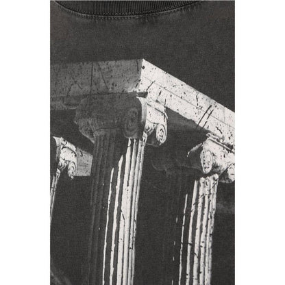 Diego Venturino Gray Cotton T-Shirt