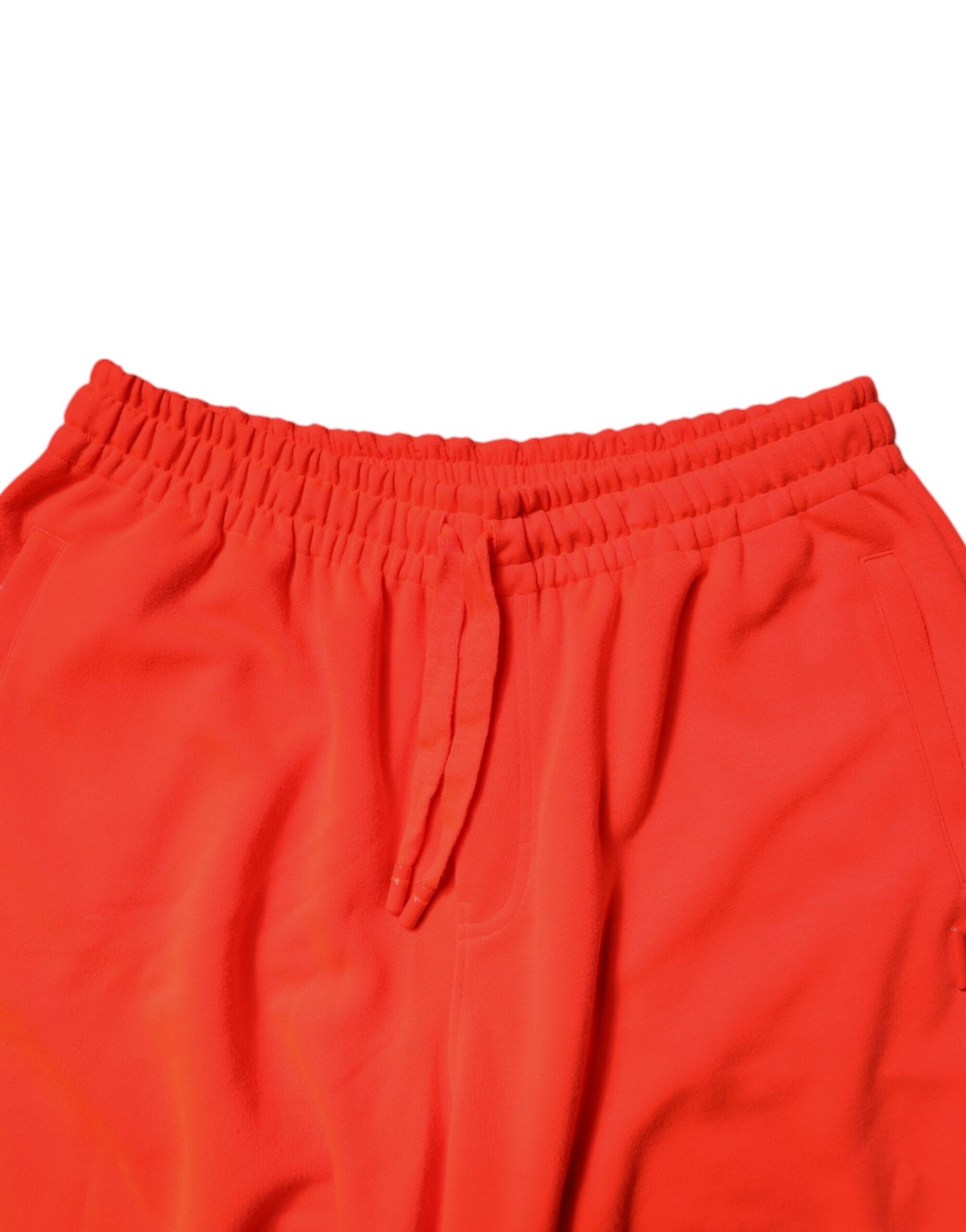Dolce & Gabbana Red Polyester Mid Waist Men Bermuda Shorts PAN75718-50