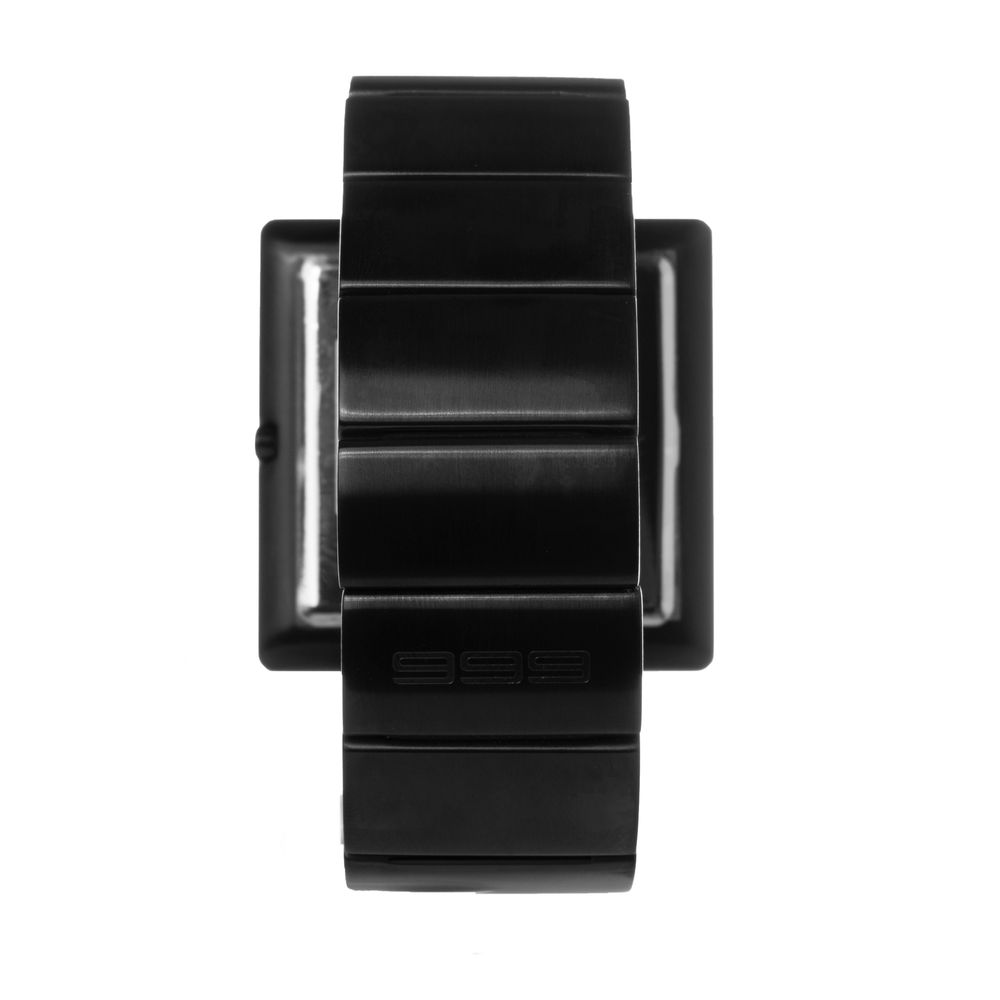 666BARCELONA Black Stainless Steel Dress Watch