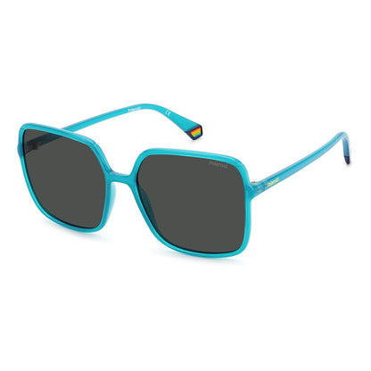 Polaroid Blue Plastic Sunglasses 1728,67434610848,Accessories,Blue,Glasses and Sunglasses - Accessories,New with tags,Polaroid,Sunglasses - Glasses and Sunglasses - Accessories,Women