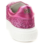 Casadei Fuchsia Elegance Leather Sneakers CA-452967520013884-EU35/US5