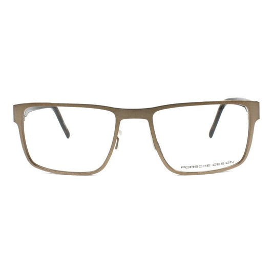 Porsche Brown Metal Frames eyeglasses with a 54/18/140 mm size, made in Italy with brown metal material.