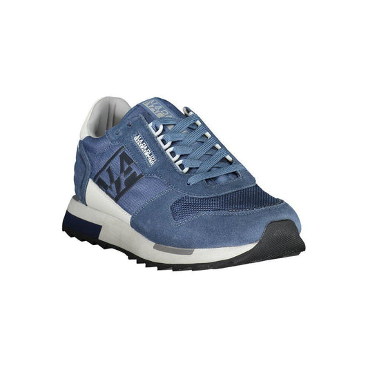 Napapijri Blue Polyester Men Sneaker NA-20346-EU45/US11.5-FBB-347