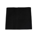 Dolce & Gabbana Black Cashmere Knitted Square Handkerchief Scarf MS7347