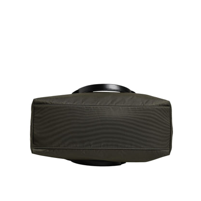 Dolce & Gabbana Military Green Nylon Shoulder Strap Tote Bag