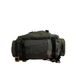 Dolce & Gabbana Military Green Patchwork Travel Backpack Bag BAG4472