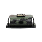 Dolce & Gabbana Multicolor Camouflage Leather Airpods Case SMY10692