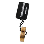 Dolce & Gabbana Gold Tone Brass Red Crystal DG Logo Ring SMY10637-54