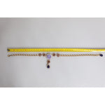 Dolce & Gabbana Gold Brass Floral Crystals Pearl Embellished Necklace SMY10517
