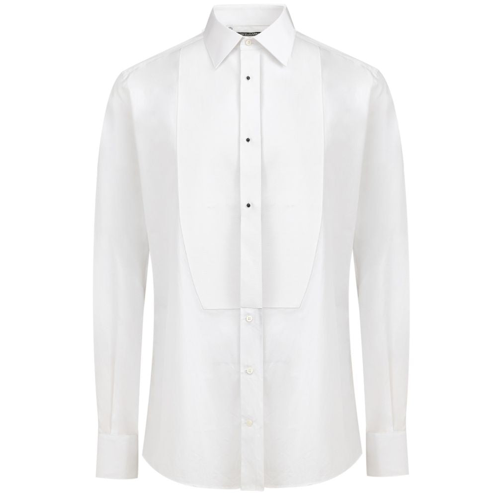 Dolce & Gabbana White Cotton Shirt DO-8315666-44