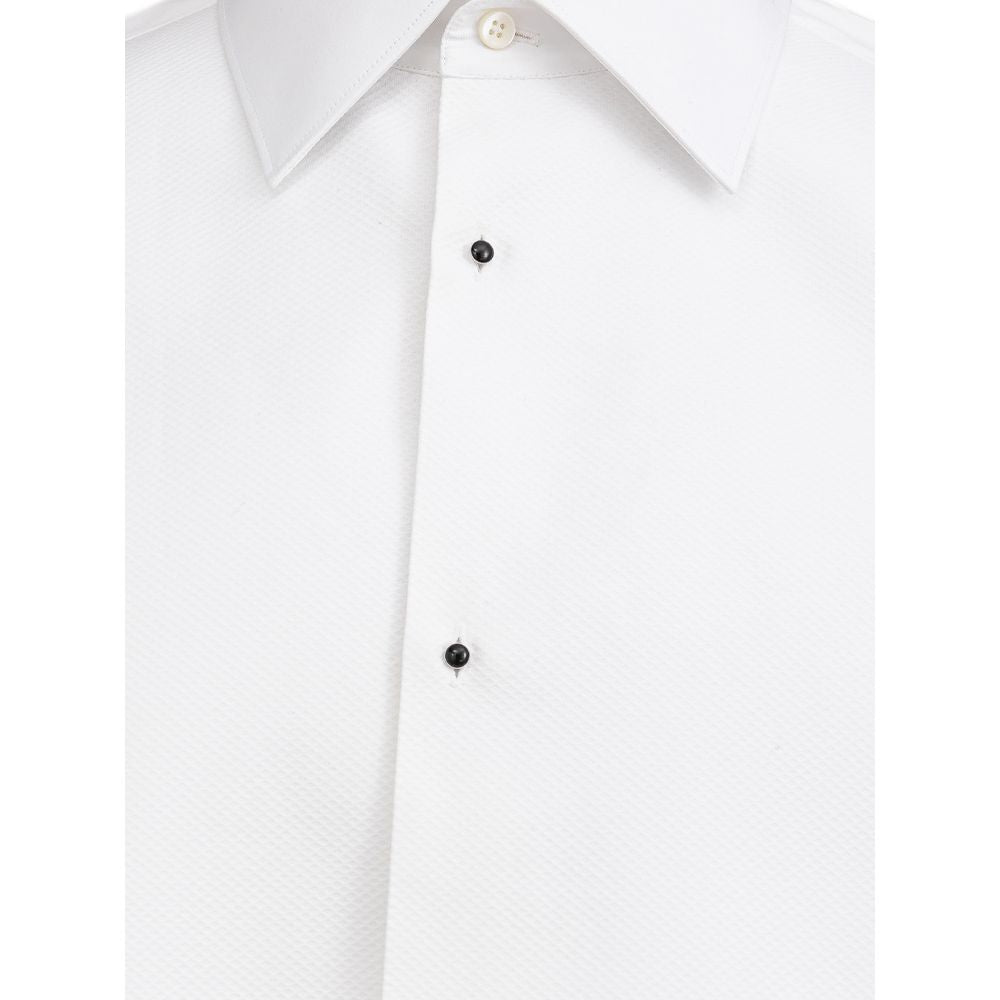Dolce & Gabbana White Cotton Shirt DO-8315666-44