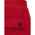 Dolce & Gabbana Red Polyamide Pant DO-8356665-IT48 | M