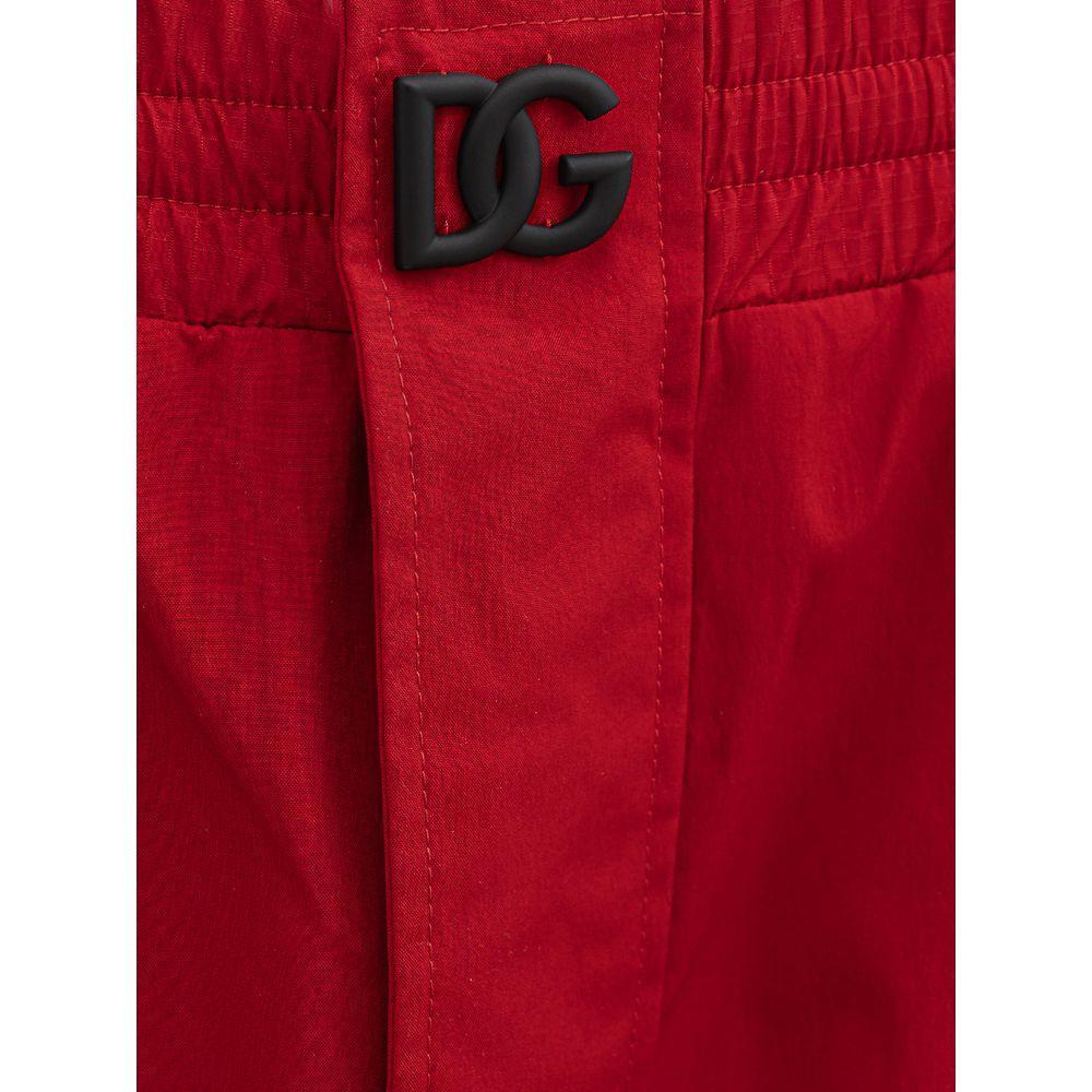 Dolce & Gabbana Red Polyamide Pant DO-8356665-IT48 | M