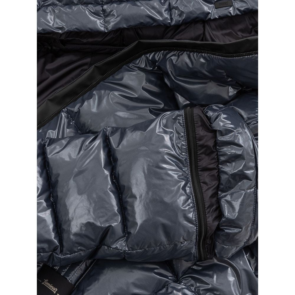 Herno Blue Polyamide Coat