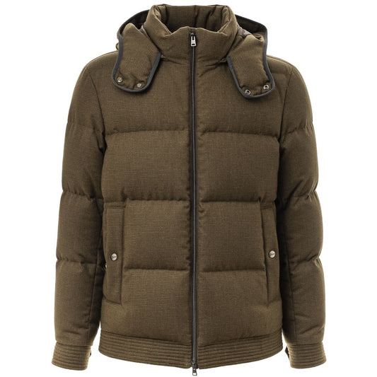 Herno Green Wool Jackets & Coat HE-7599674-IT50 | L