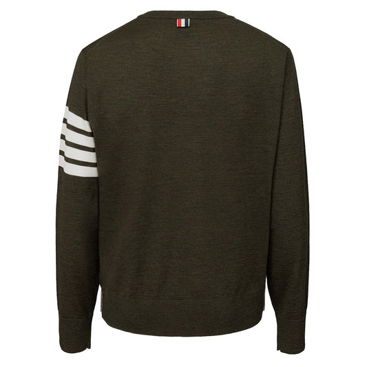 Thom Browne Green Wool Sweater TH-5694674-XXS
