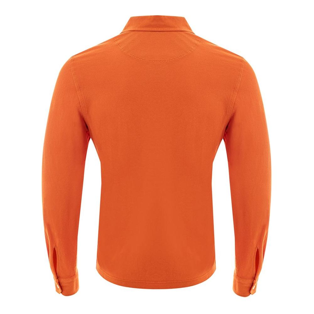 Gran Sasso Elegant Orange Cotton Polo for Men GR-4433670-IT50 | L