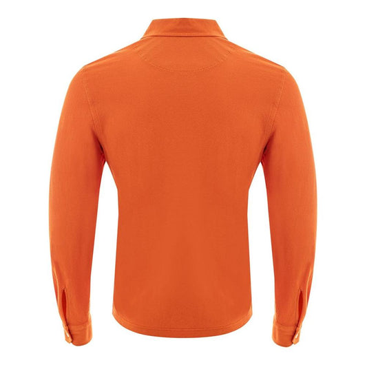 Gran Sasso Elegant Orange Cotton Polo for Men GR-4433670-IT50 | L
