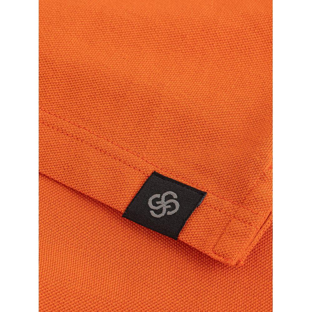 Gran Sasso Elegant Orange Cotton Polo for Men GR-4433670-IT50 | L
