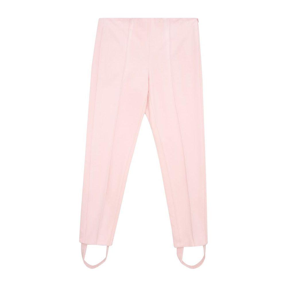 Lardini Elegant Pink Viscose Pants for Chic Style LA-1136675-IT42|M