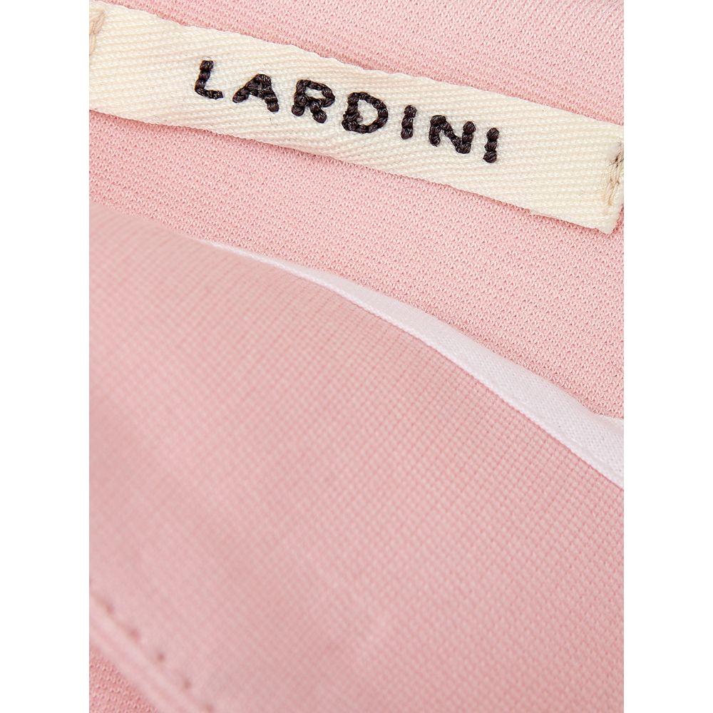 Lardini Elegant Pink Viscose Pants for Chic Style LA-1136675-IT42|M