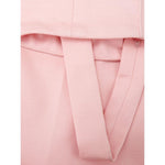 Lardini Elegant Pink Viscose Pants for Chic Style LA-1136675-IT42|M