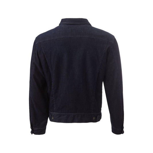 Lardini Blue Cotton Jackets & Coat LA-1237673-IT52 | XL